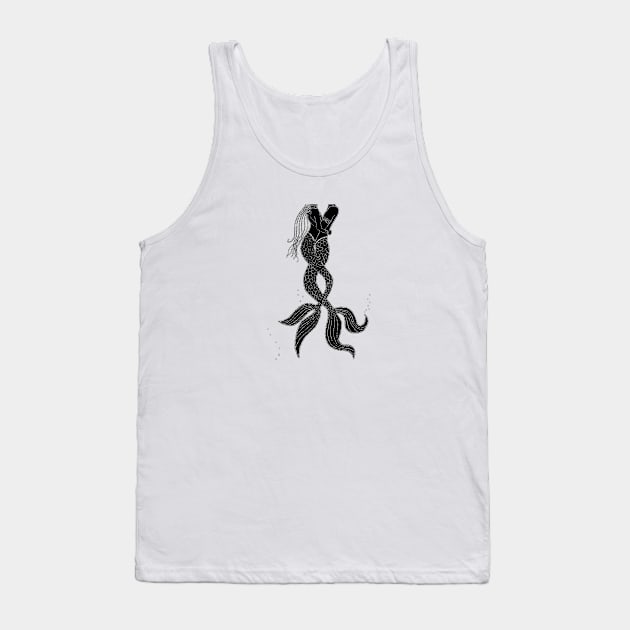 Mermaids Tank Top by Ava Ray Doodles